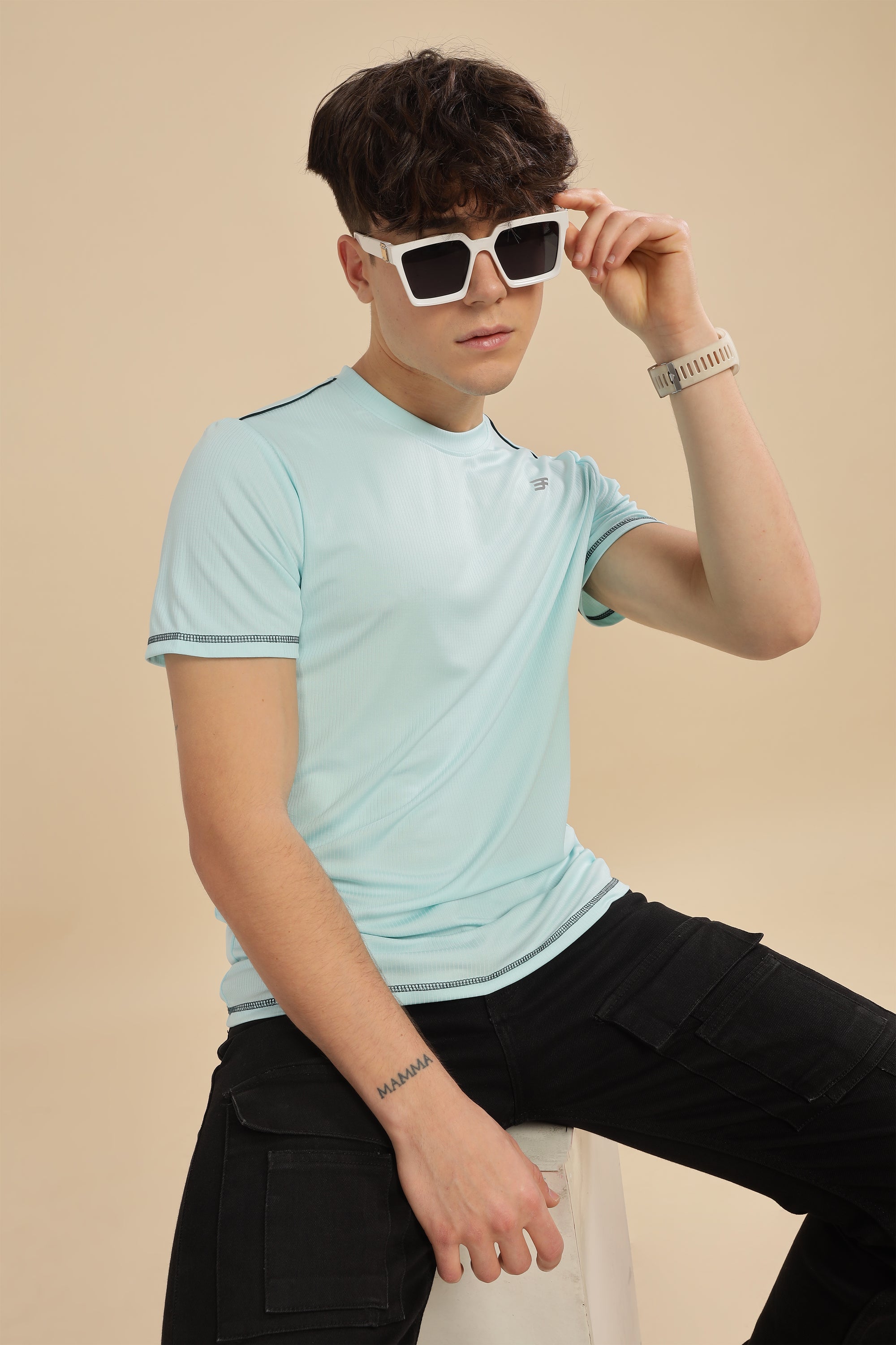 Men's Microporous UV Protect + Cooling Tee