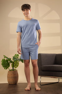 Men's Body Recharge Sleep Set ( Tee + Shorts)