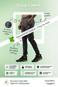 Men's Cooling + PepperMint Oil treated Joggers