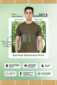 Bohemian Bamboo Print Tee