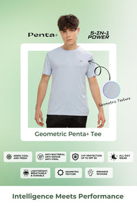 Men's Geometric UV Protect + Cooling Tee