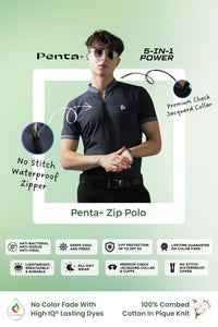 Men's 5 in 1 Power Polo Tshirt