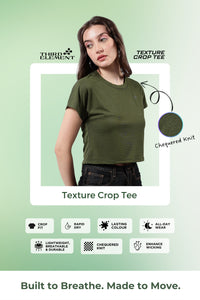 Women Crop Tee
