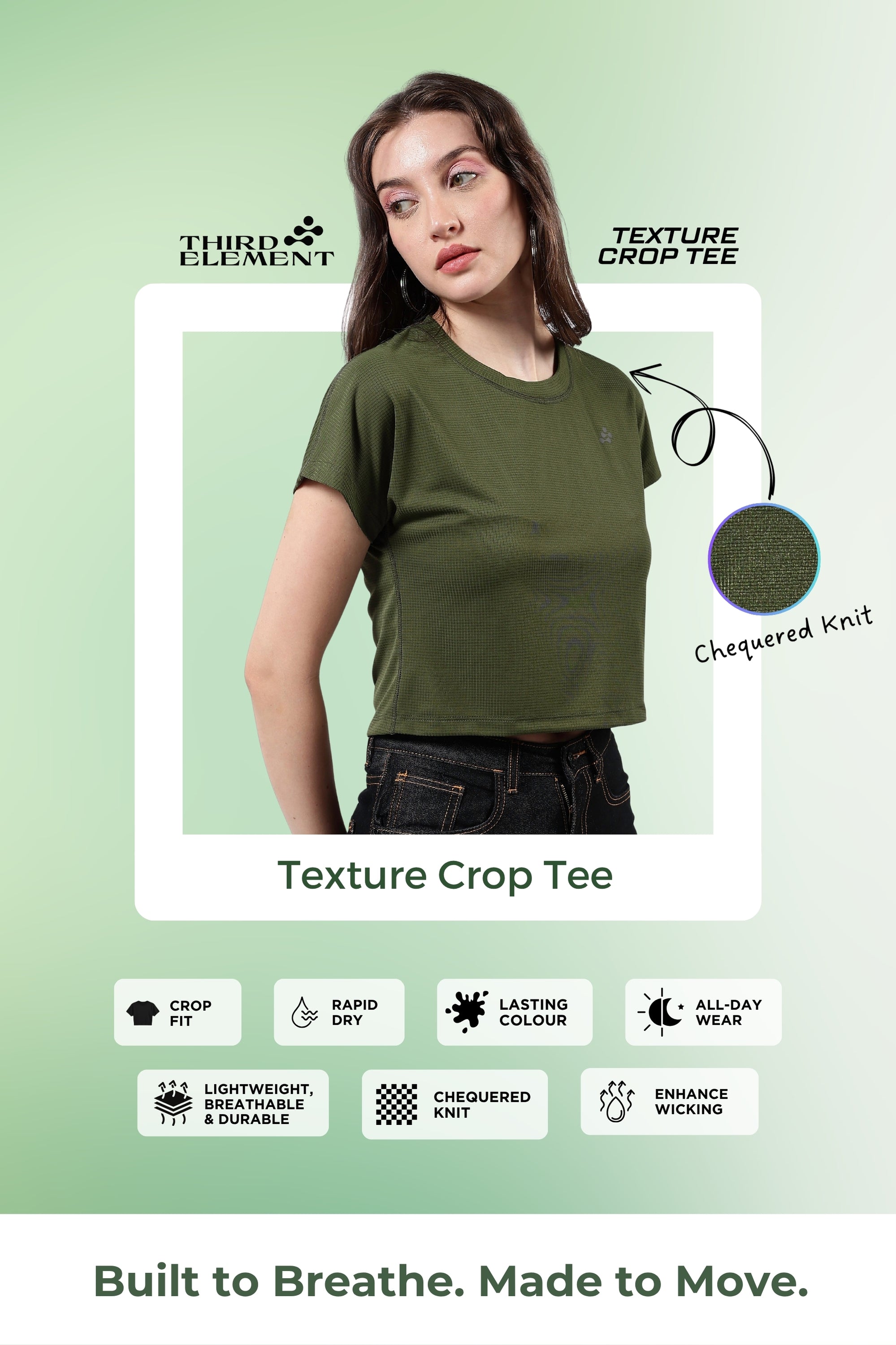 Women Crop Tee