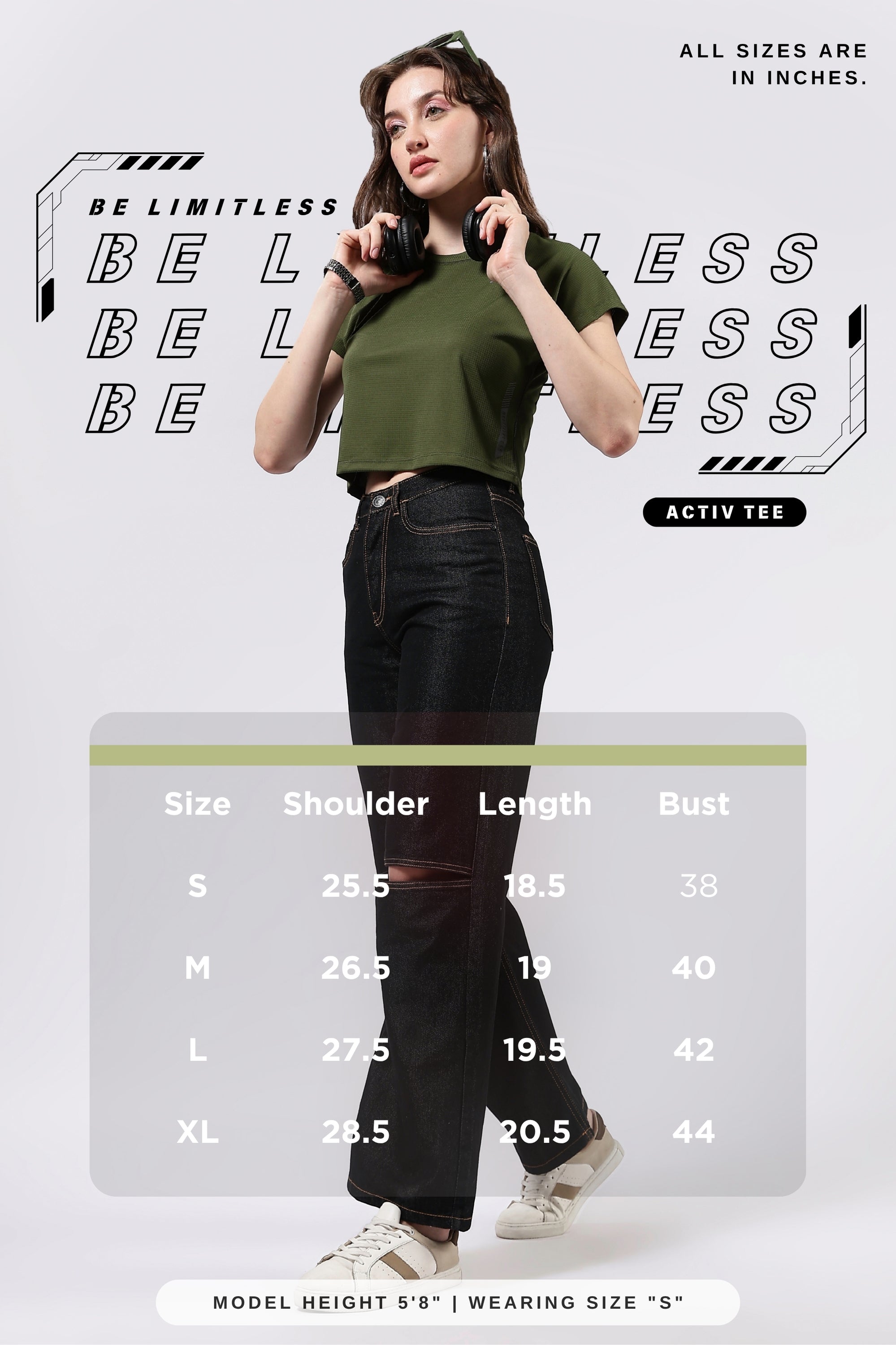 Women Crop Tee