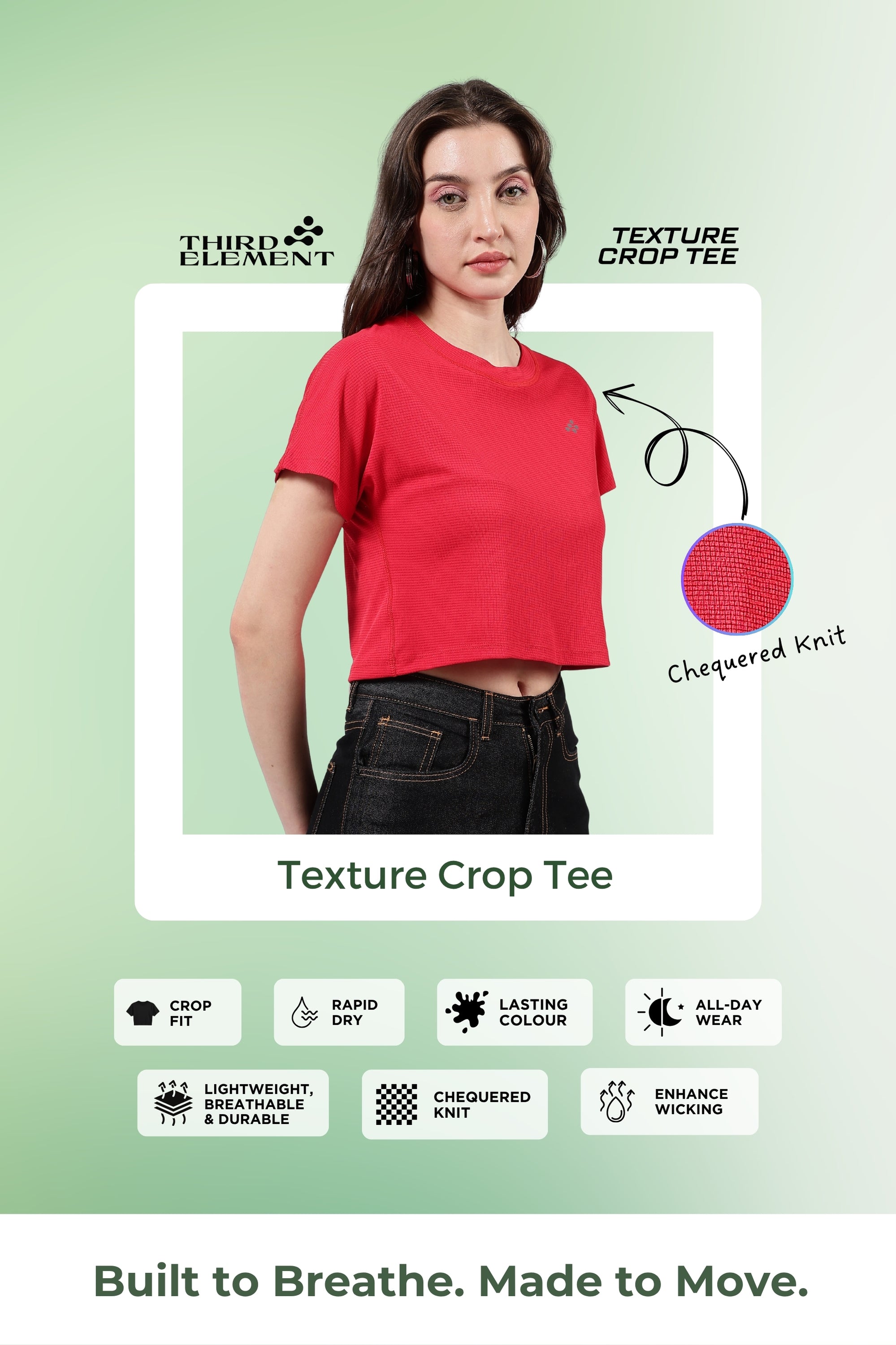 Women Crop Tee