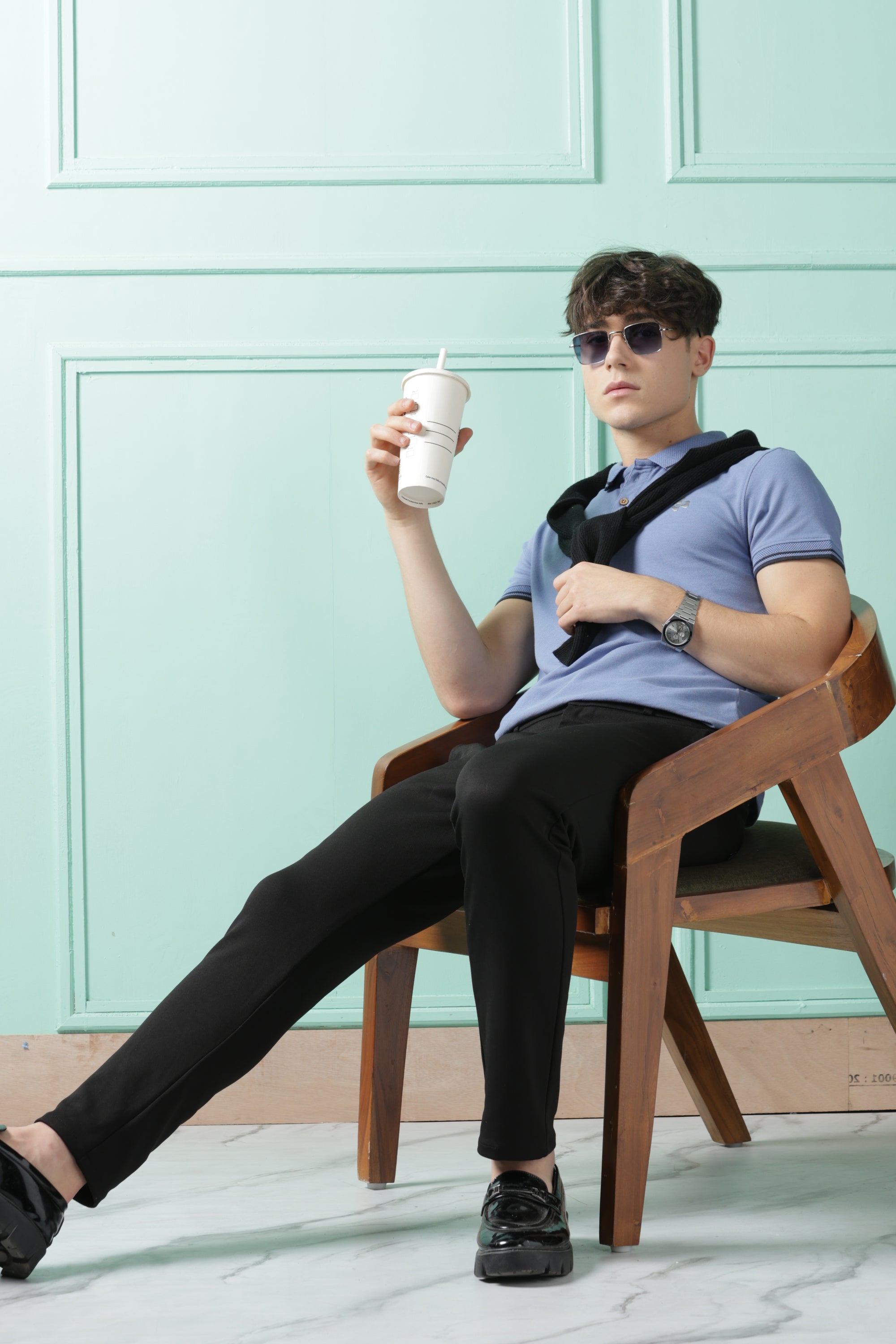 Men's Anti Fatigue Polo T Shirt