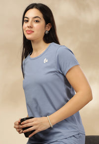 Women's Body Recharge Sleep Set ( Tee + Shorts)