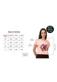 Women's Bamboo Bohemian Crop Tee