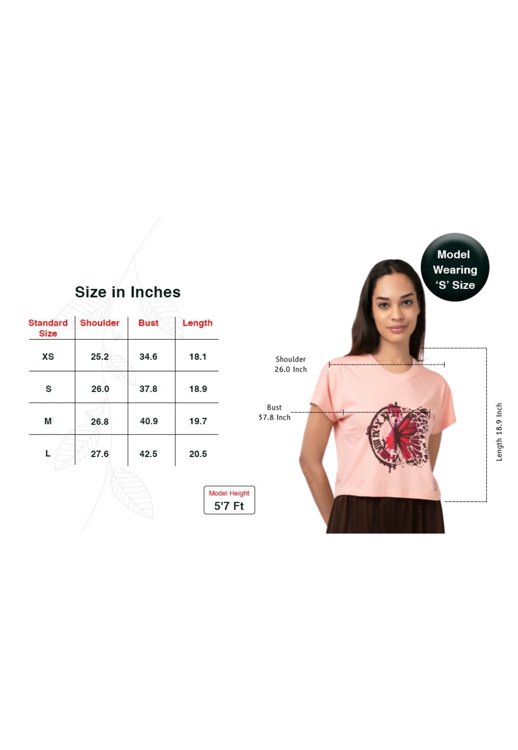 Women's Bamboo Bohemian Crop Tee