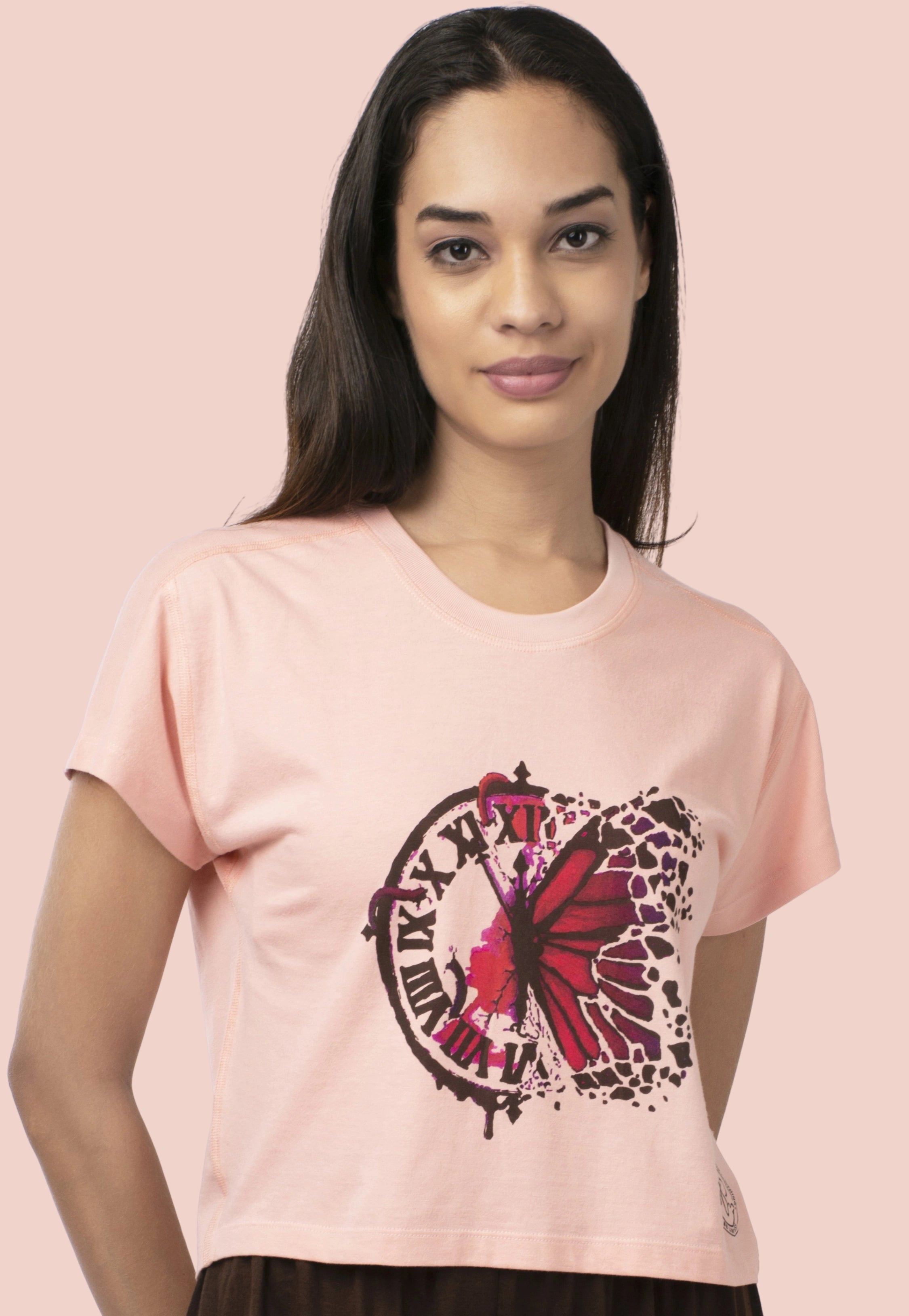Women's Bamboo Bohemian Crop Tee