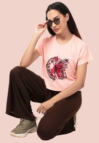 Women's Bamboo Bohemian Crop Tee