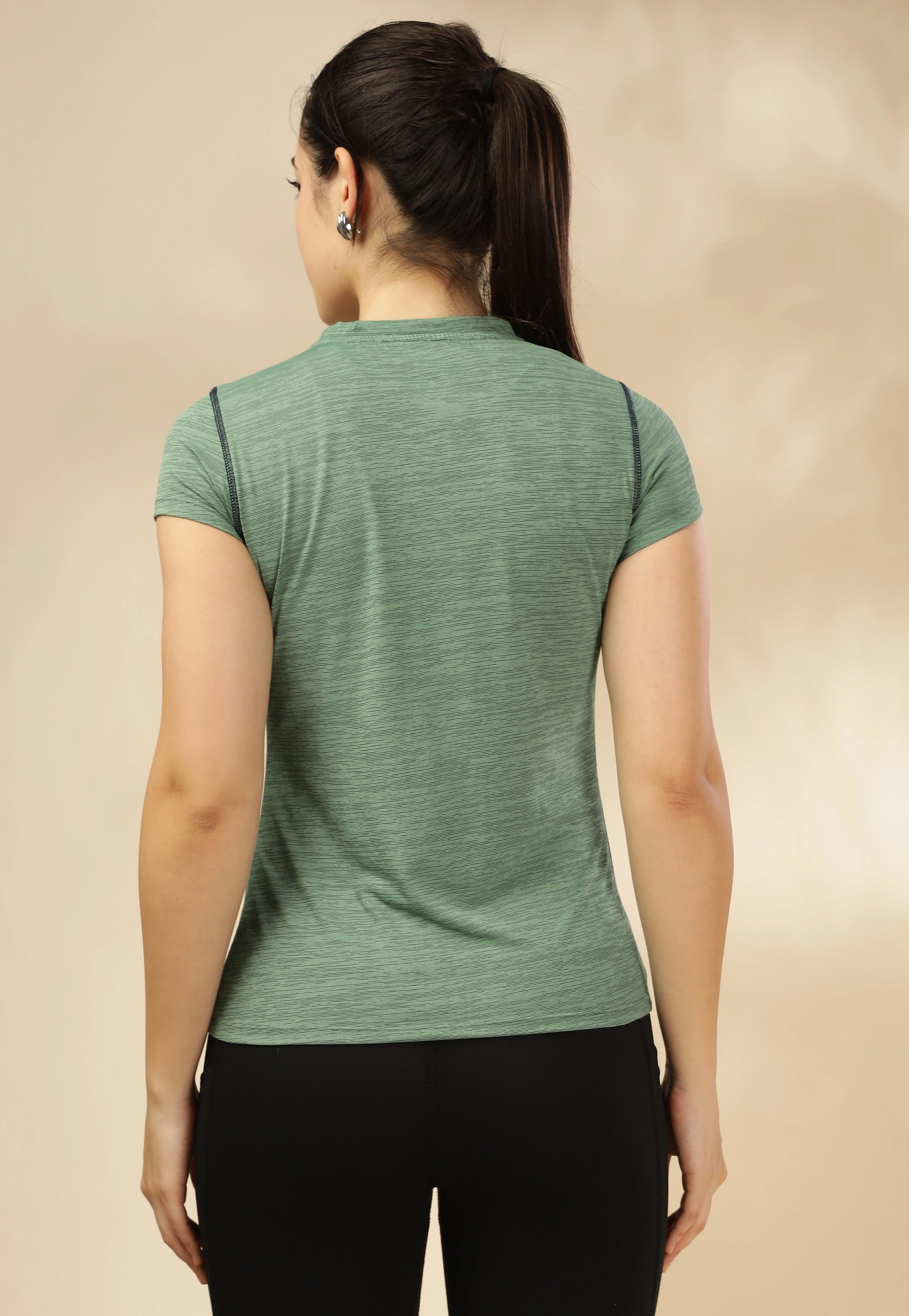 Women's Melange UV Protect & Cooling Active T-shirt