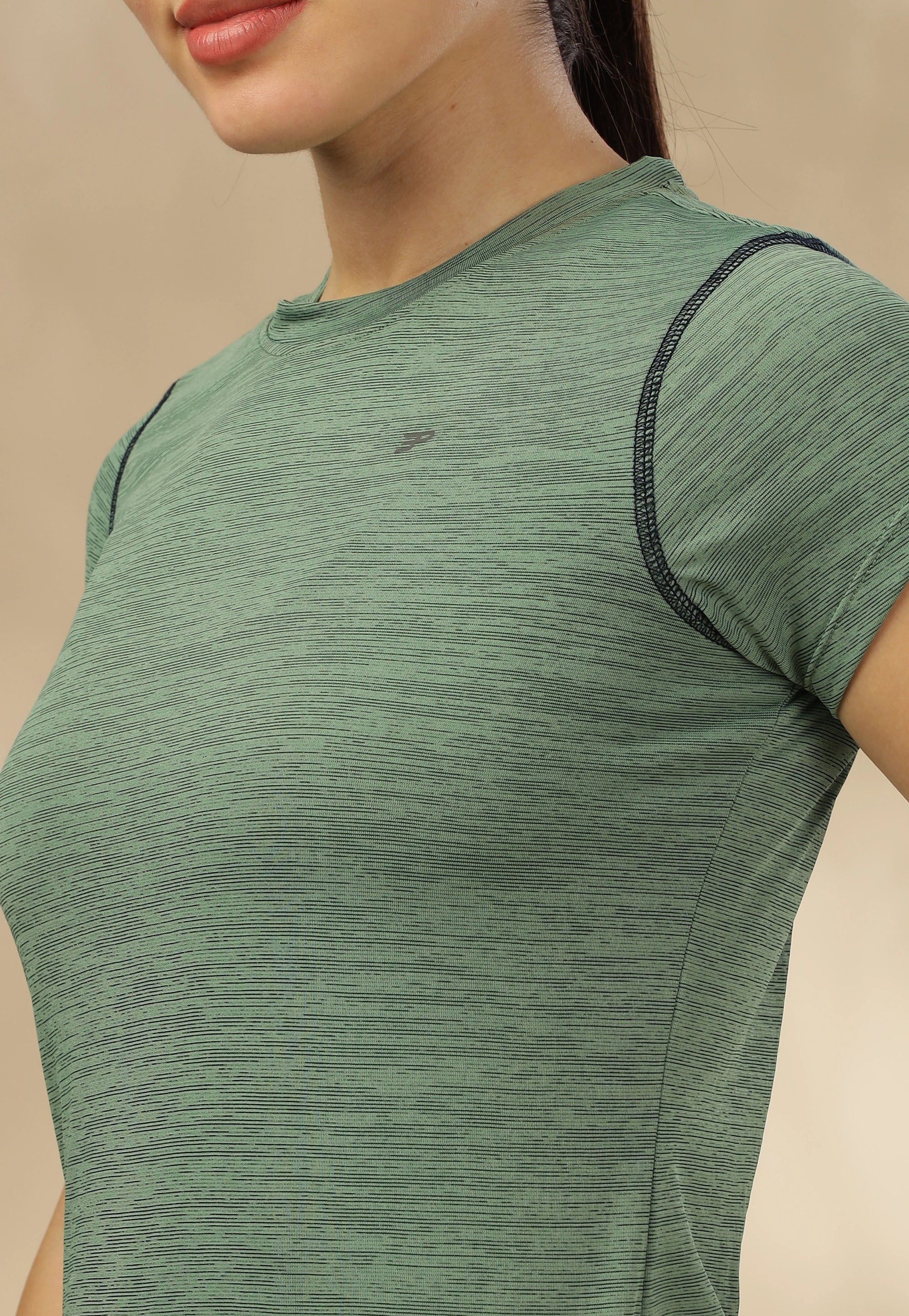 Women's Melange UV Protect & Cooling Active T-shirt