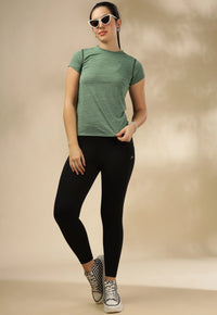 Women's Melange UV Protect & Cooling Active T-shirt