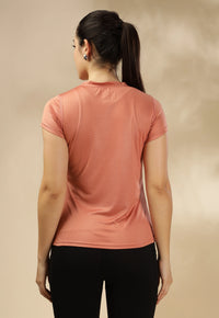 Women's Emboss UV Protect & Cooling Active T-shirt