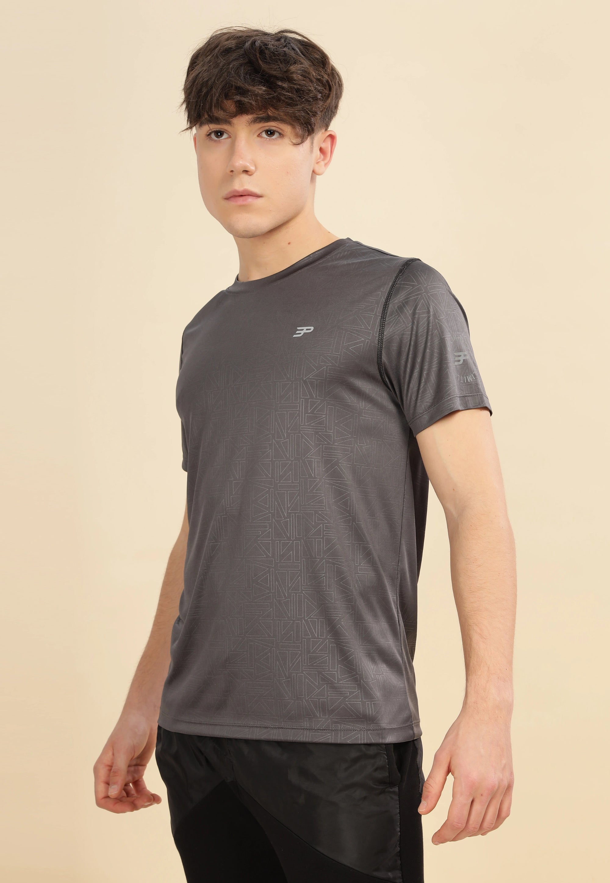 Men's Geometric UV Protect + Cooling Tee