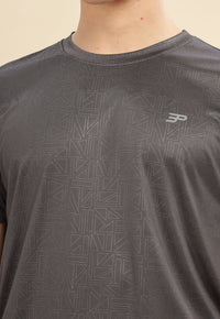Men's Geometric UV Protect + Cooling Tee