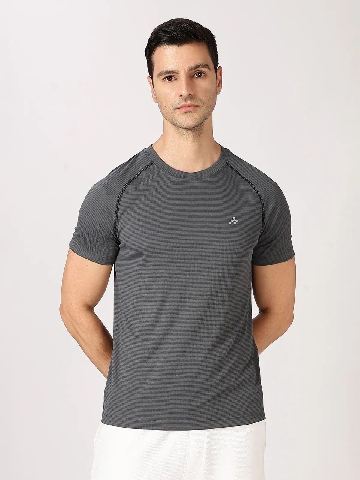 Men's Texture Raglan Activ Tee
