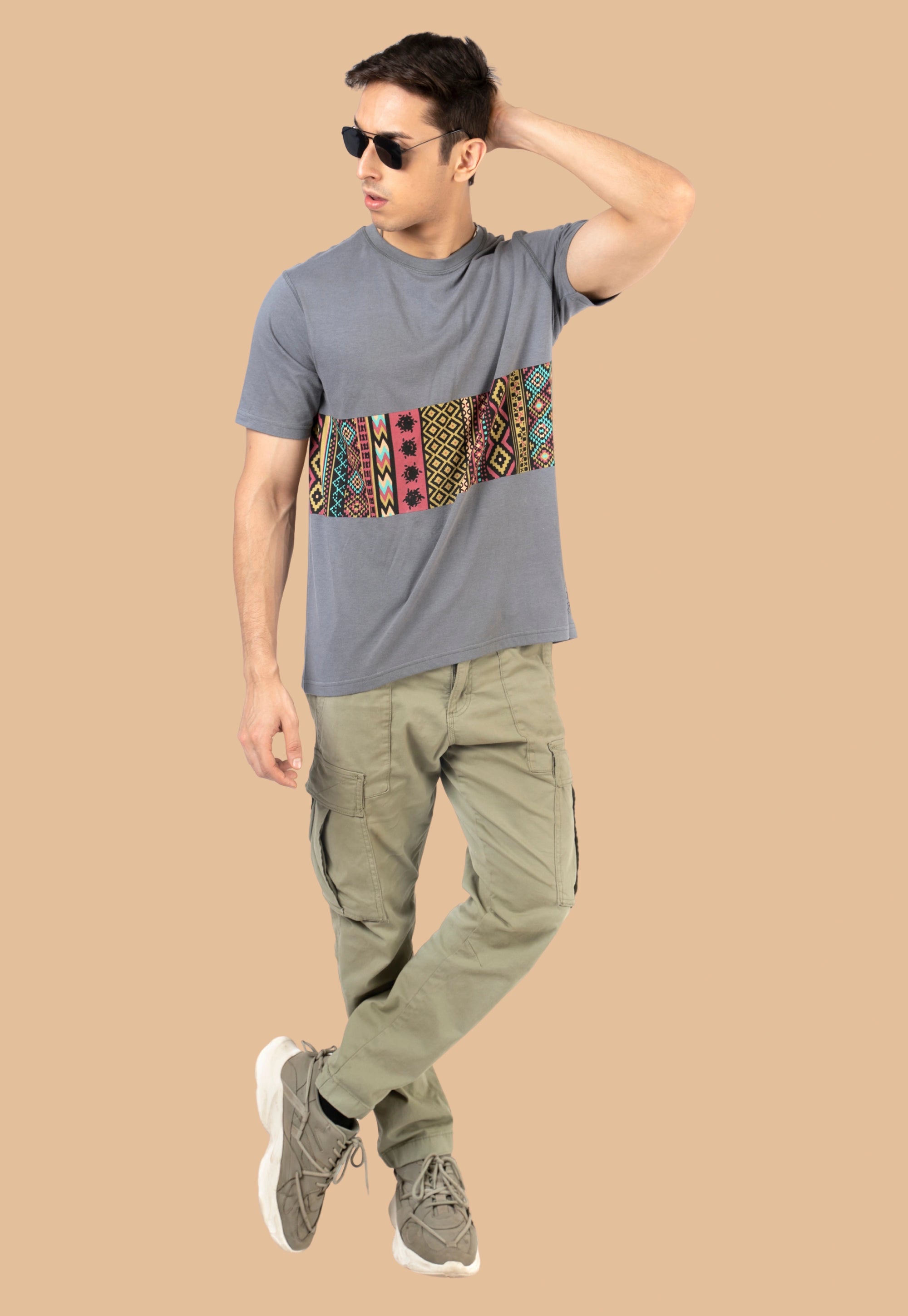 Bohemian Bamboo Print Tee