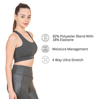 Hook Back NyloSoft Sports Bra