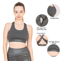 Hook Back NyloSoft Sports Bra
