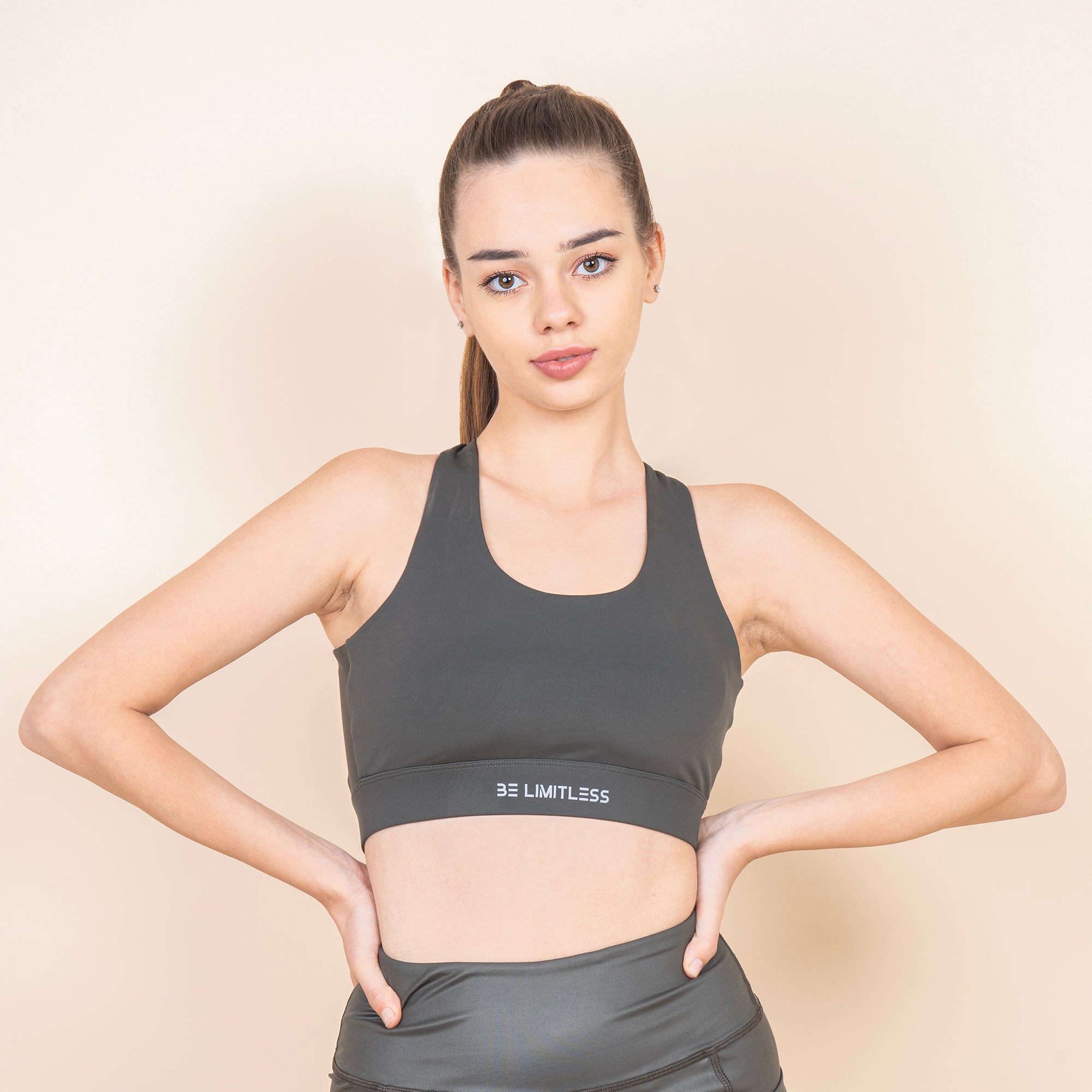 Hook Back NyloSoft Sports Bra