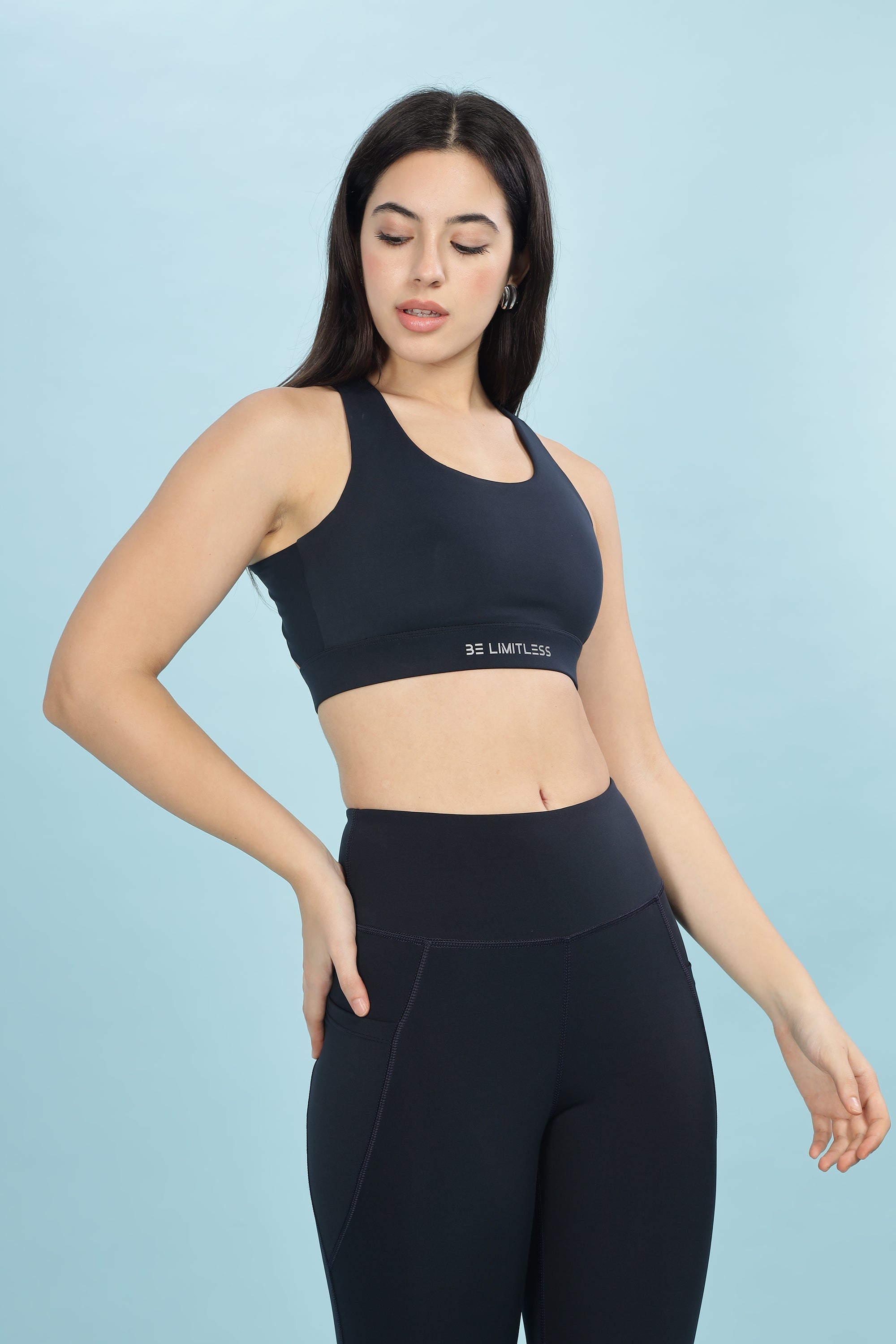Hook Back NyloSoft Sports Bra