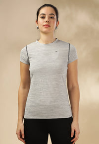 Women's Melange UV Protect & Cooling Active T-shirt