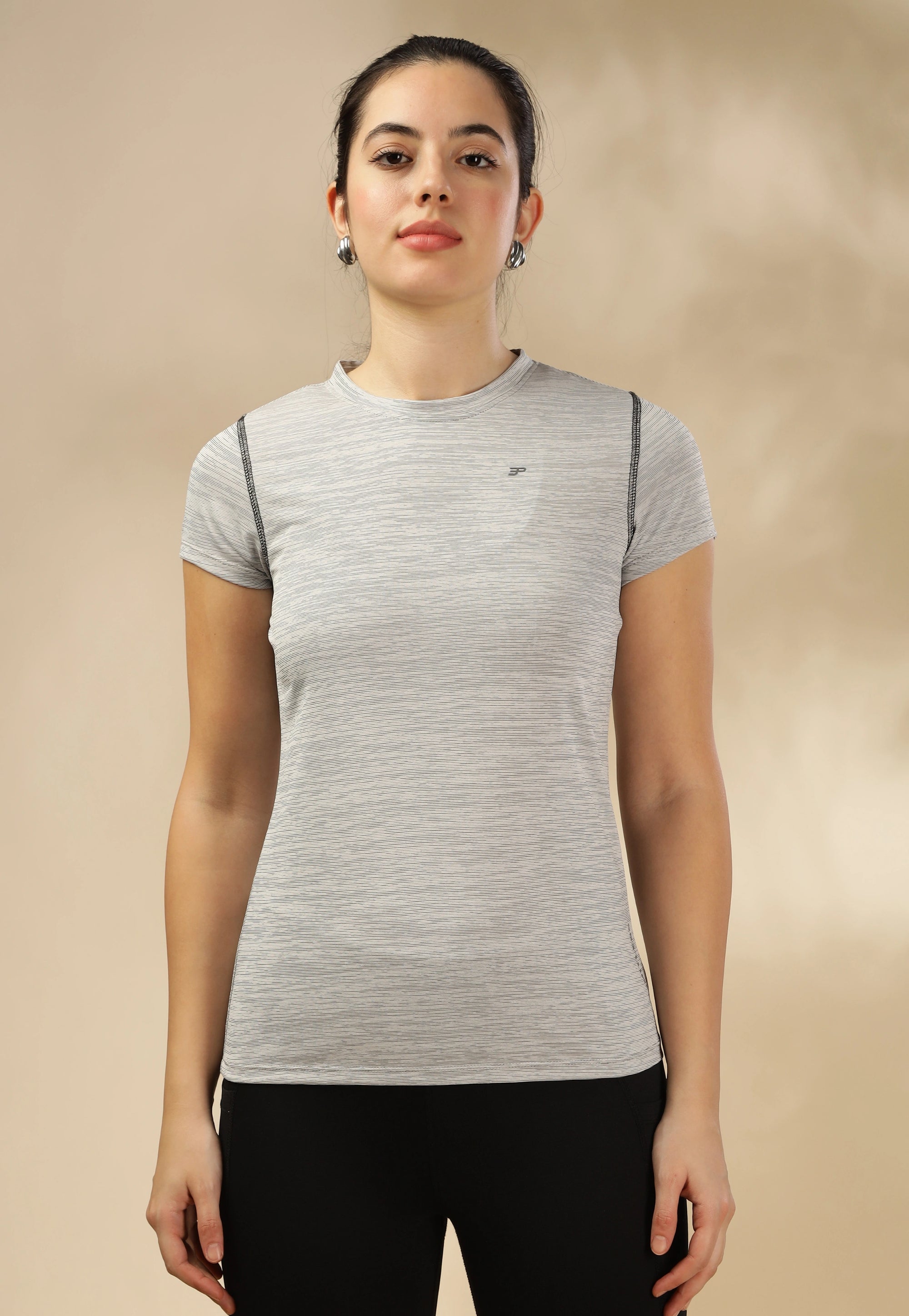 Women's Melange UV Protect & Cooling Active T-shirt