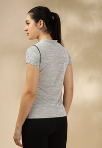 Women's Melange UV Protect & Cooling Active T-shirt