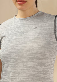 Women's Melange UV Protect & Cooling Active T-shirt