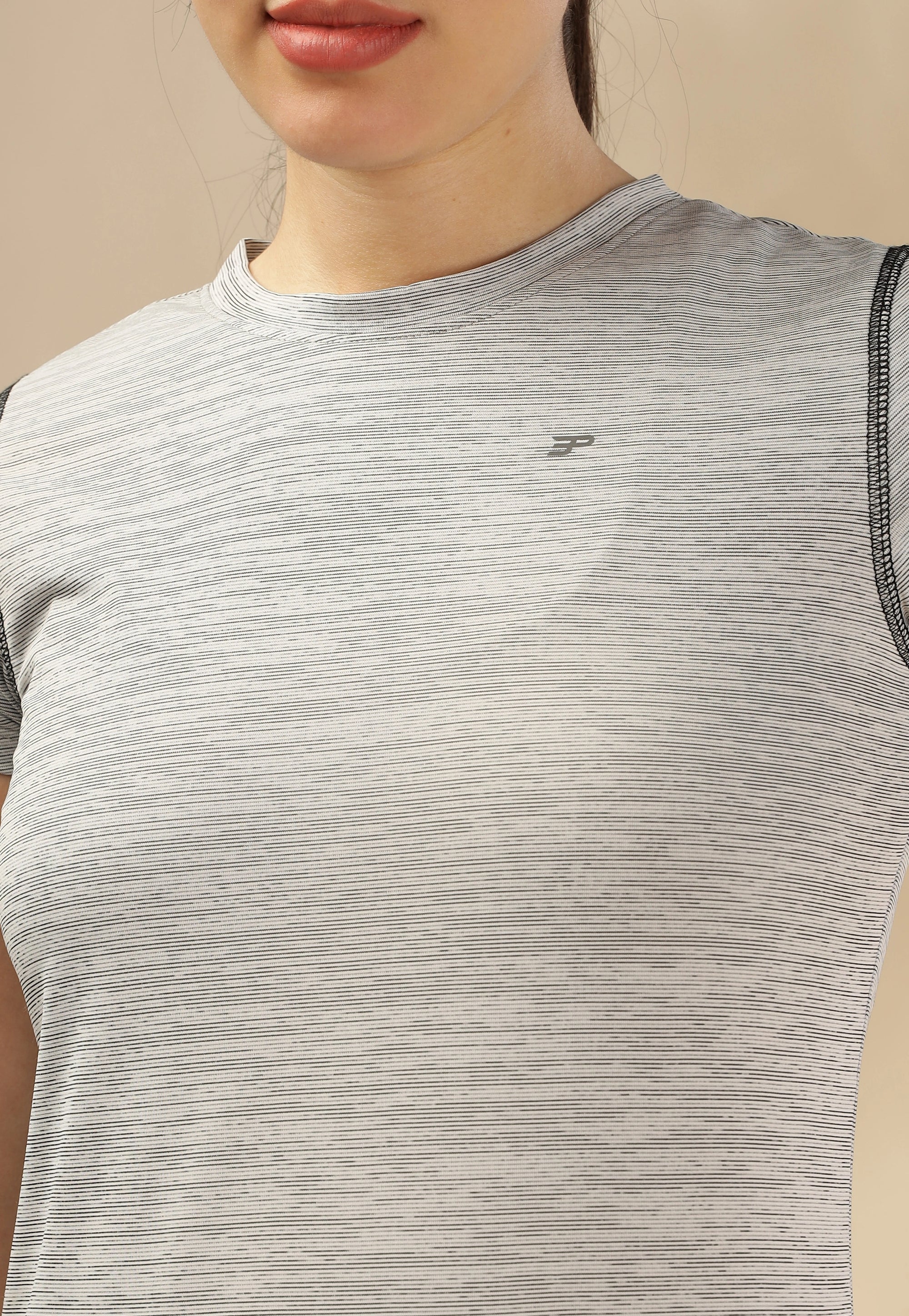 Women's Melange UV Protect & Cooling Active T-shirt