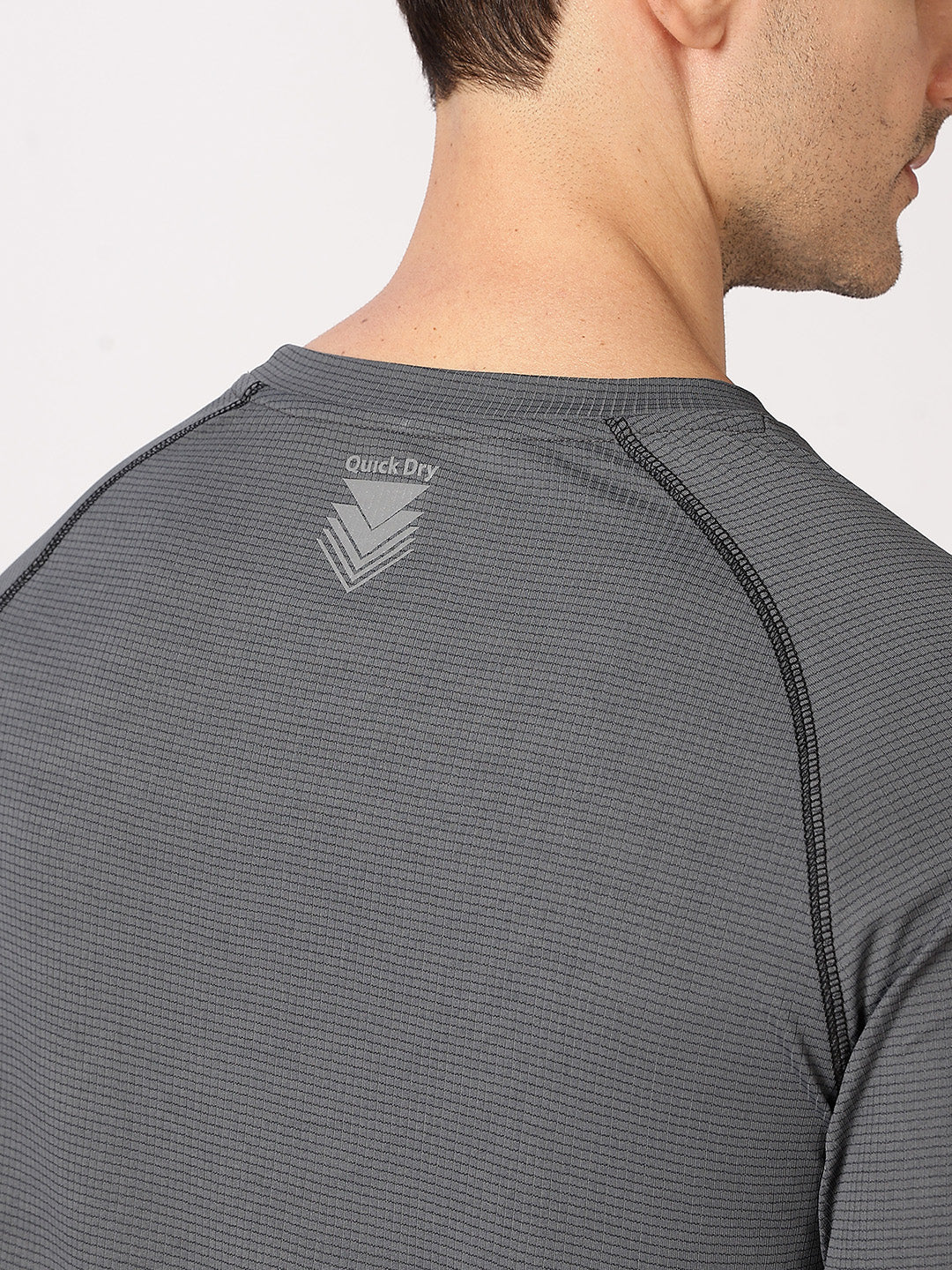 Men's Texture Raglan Activ Tee