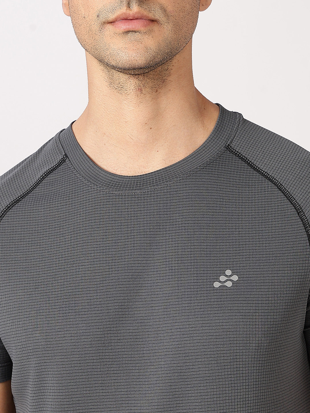 Men's Texture Raglan Activ Tee