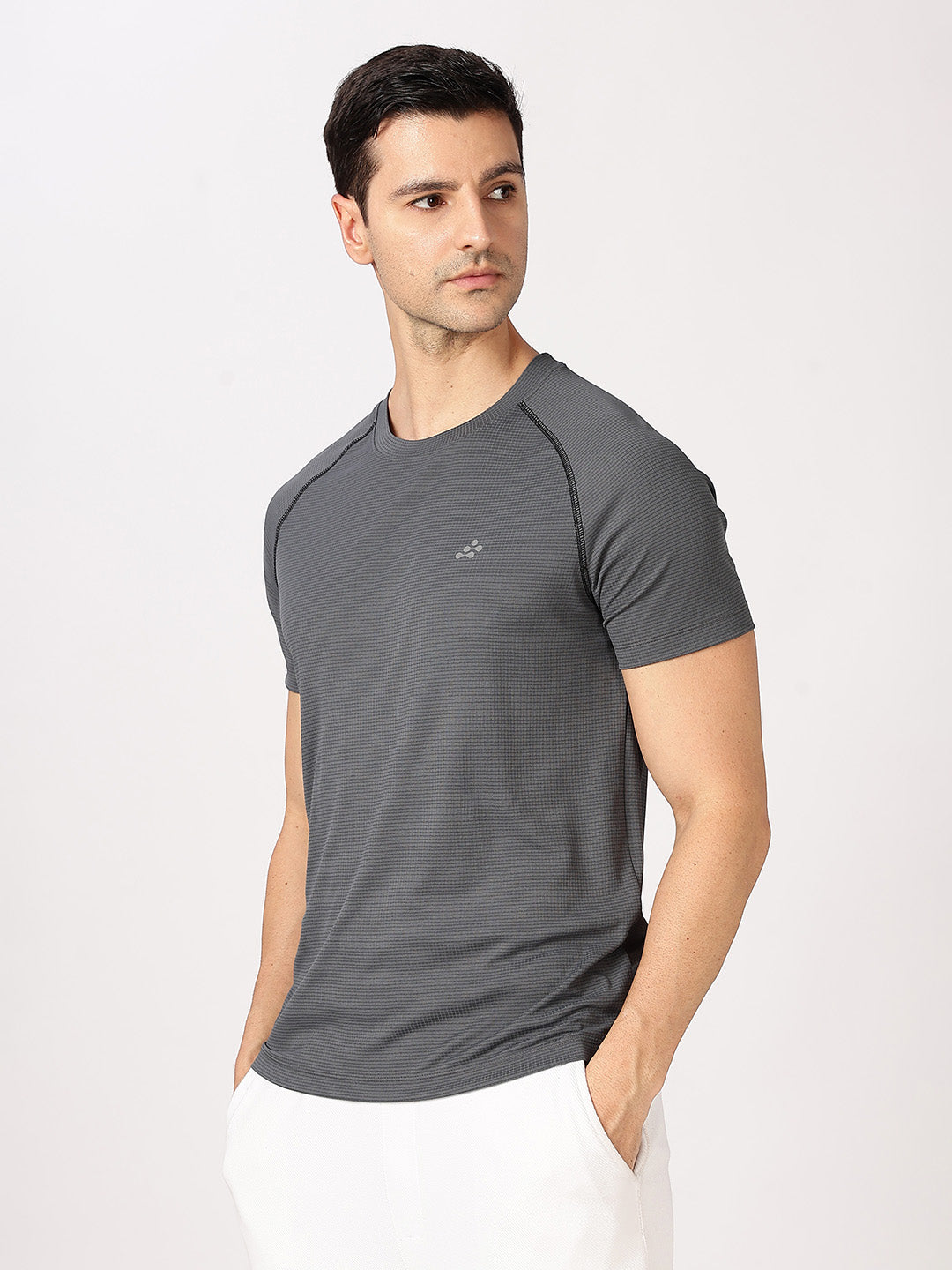 Men's Texture Raglan Activ Tee