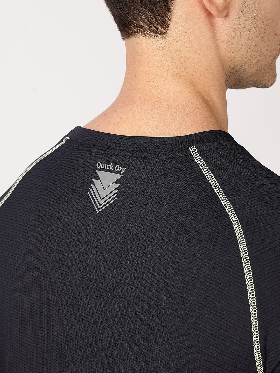 Men's Texture Raglan Activ Tee