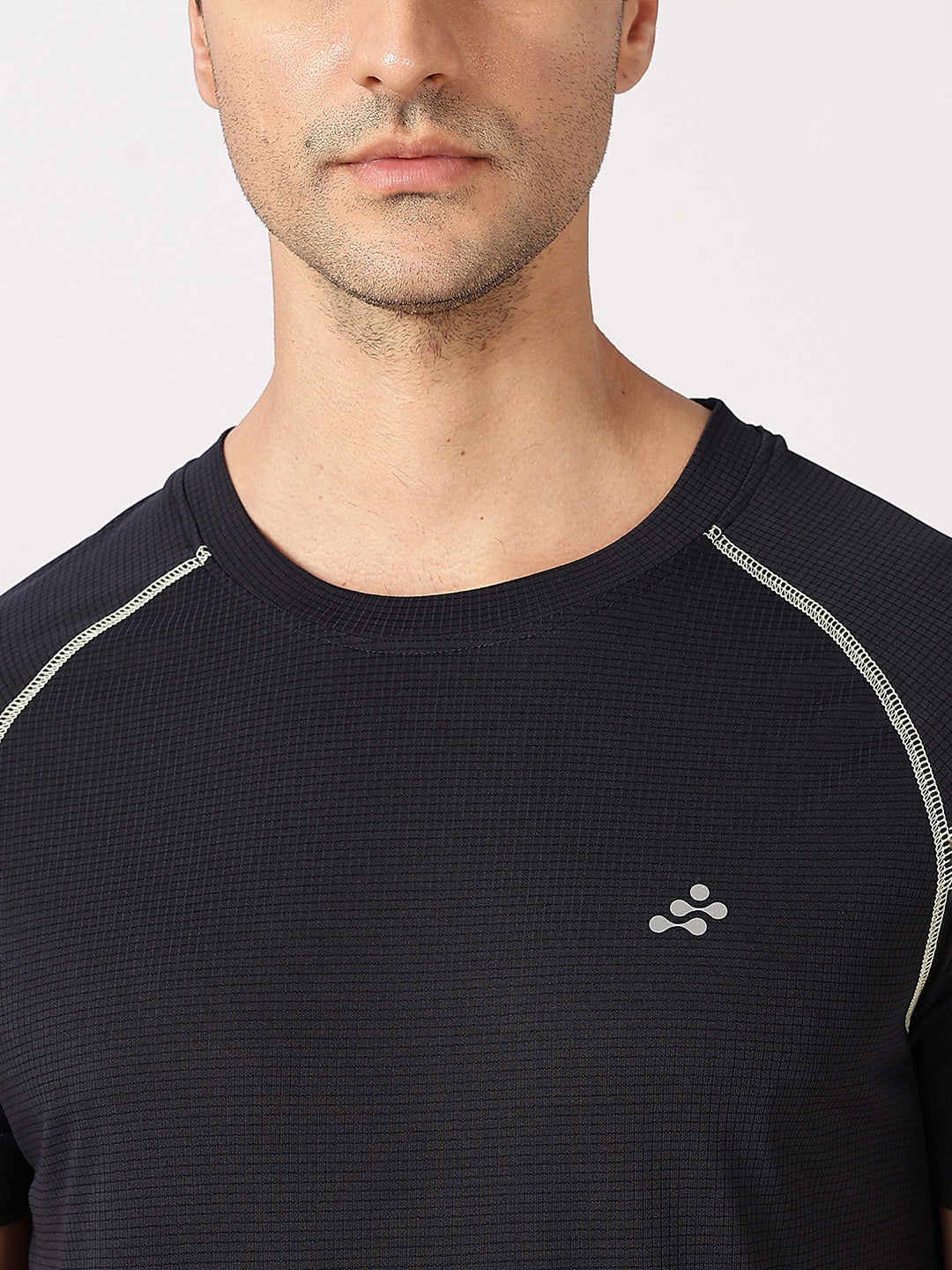 Men's Texture Raglan Activ Tee