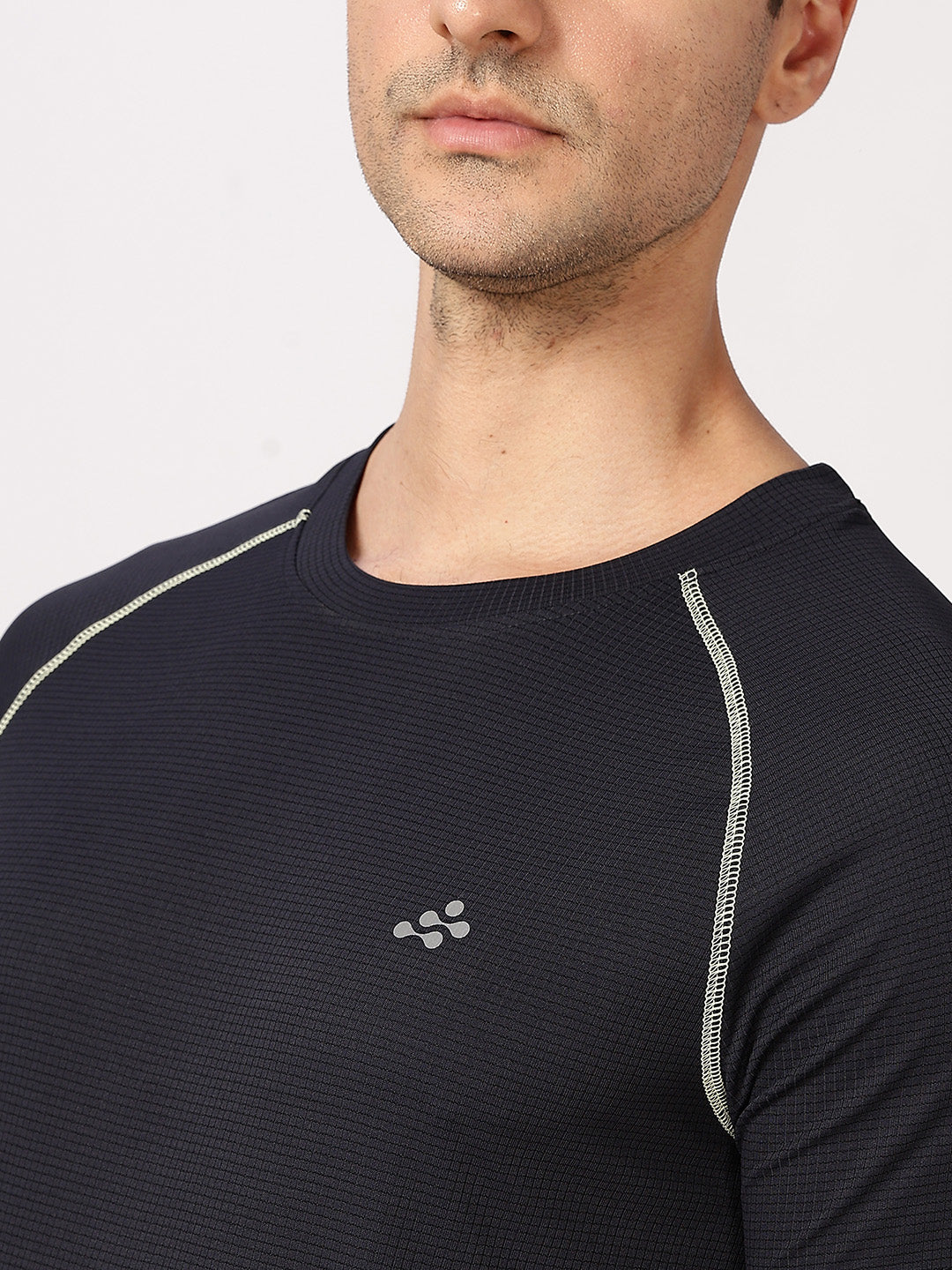 Men's Texture Raglan Activ Tee