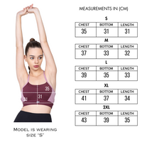 Racer Back Dual Tone Bra