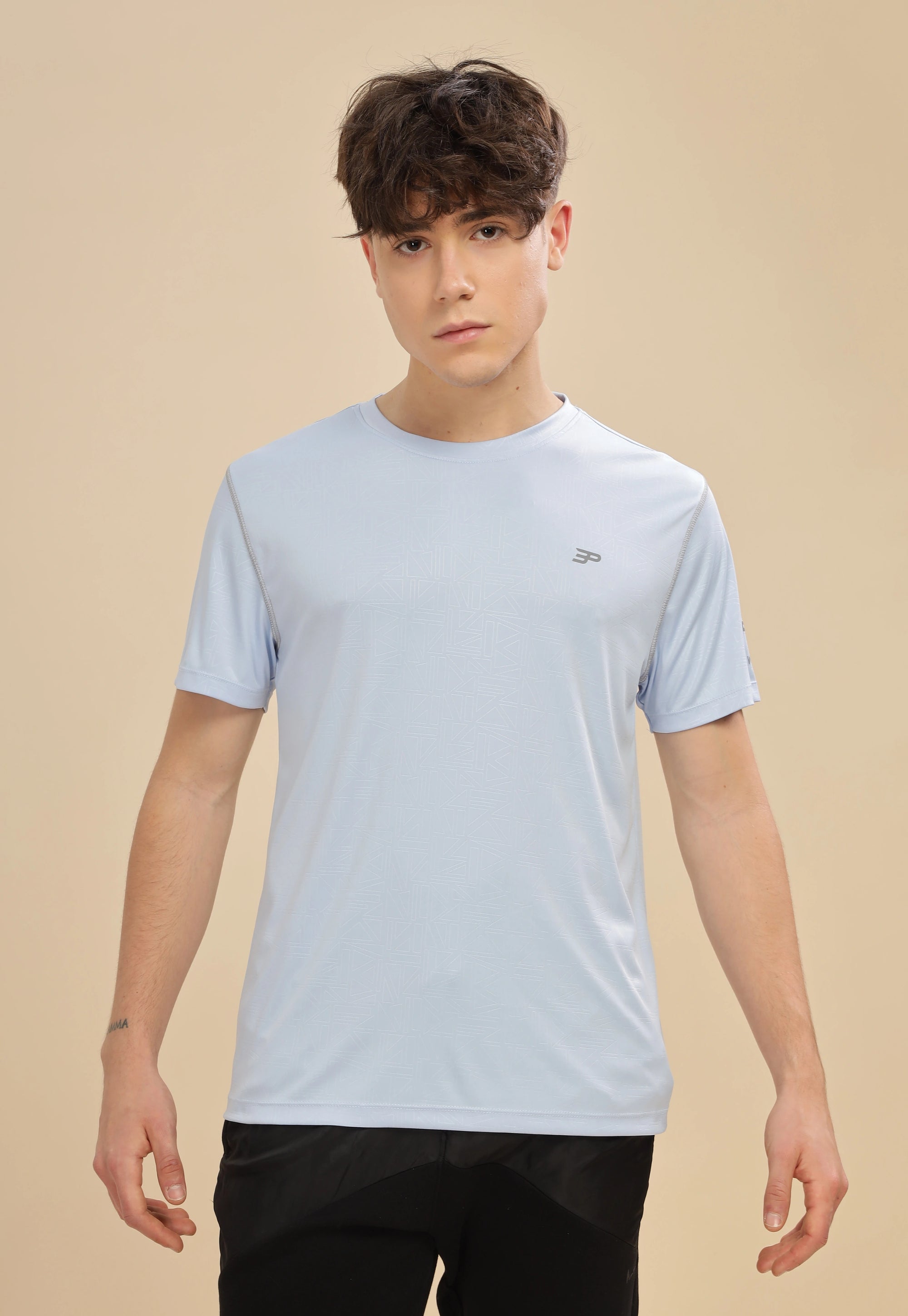 Men's Geometric UV Protect + Cooling Tee