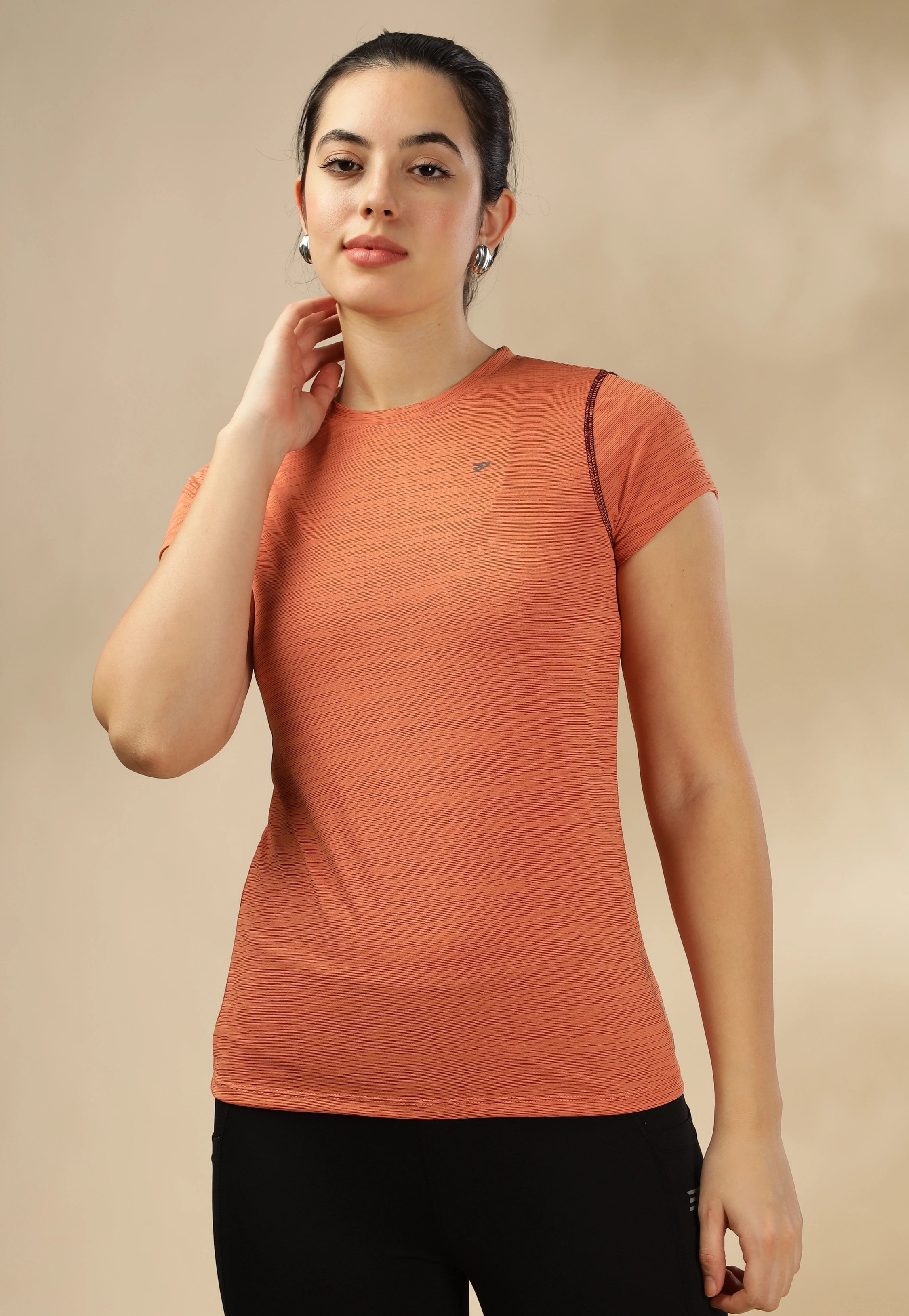 Women's Melange UV Protect & Cooling Active T-shirt