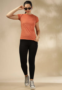 Women's Melange UV Protect & Cooling Active T-shirt