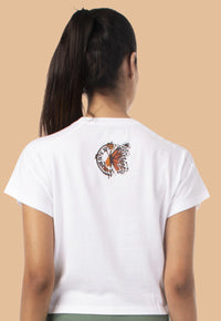 Women's Bamboo Bohemian Crop Tee