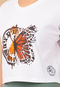 Women's Bamboo Bohemian Crop Tee
