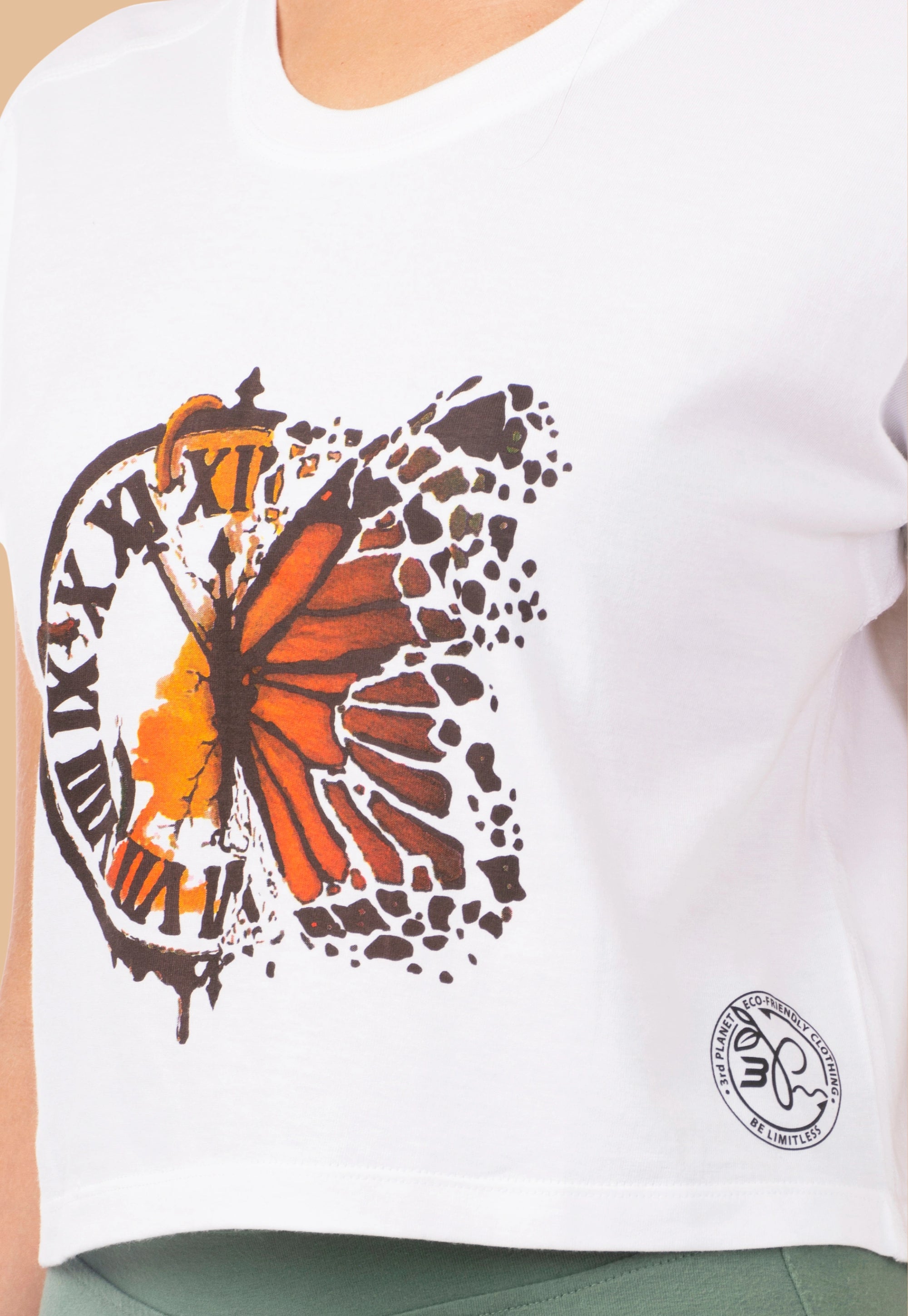 Women's Bamboo Bohemian Crop Tee