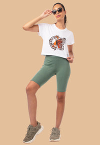 Women's Bamboo Bohemian Crop Tee