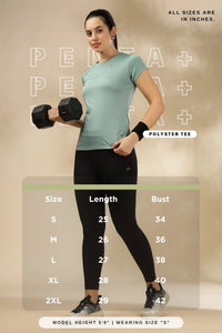 Women's Emboss UV Protect & Cooling Active T-shirt