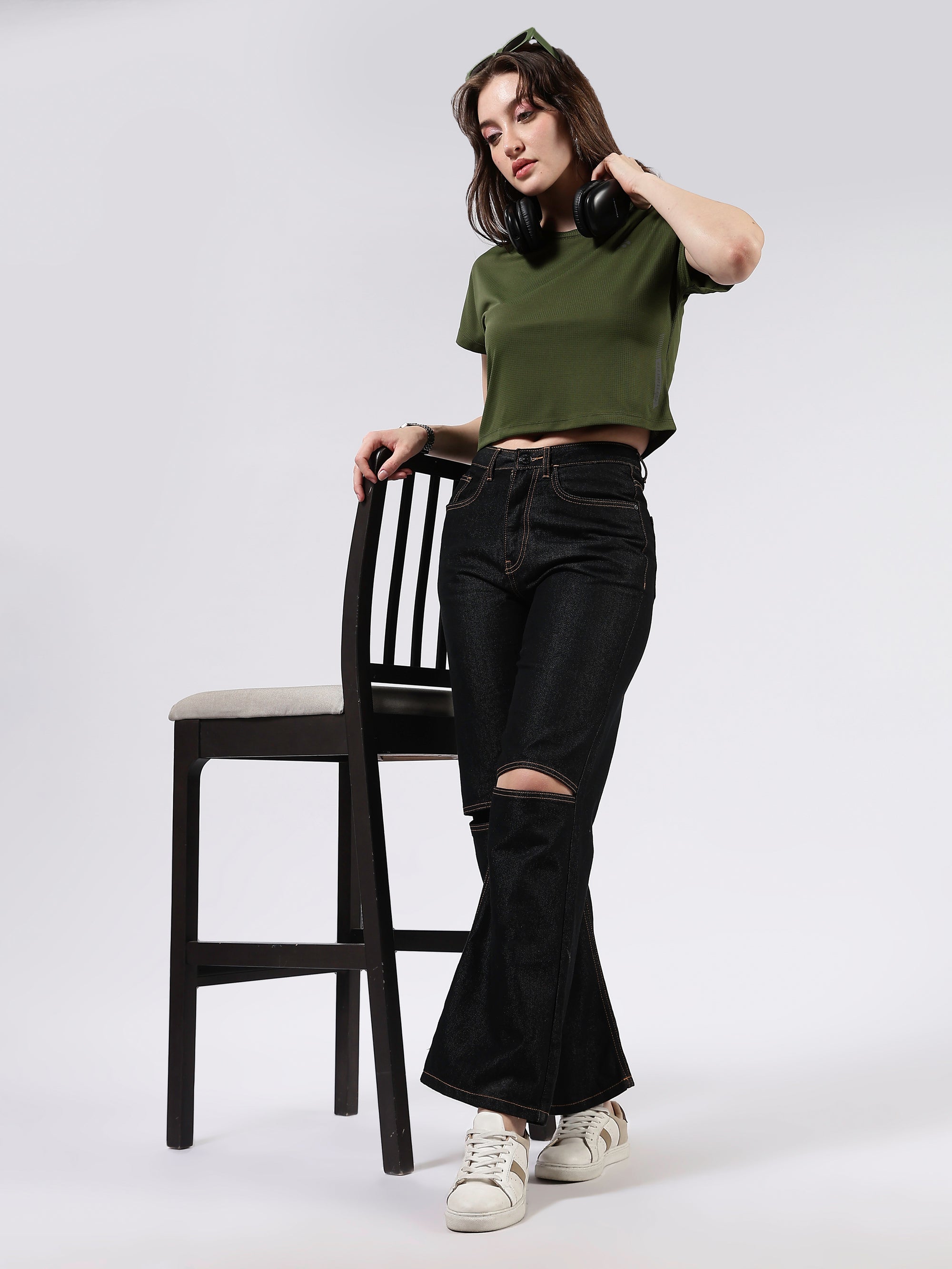 Women Crop Tee