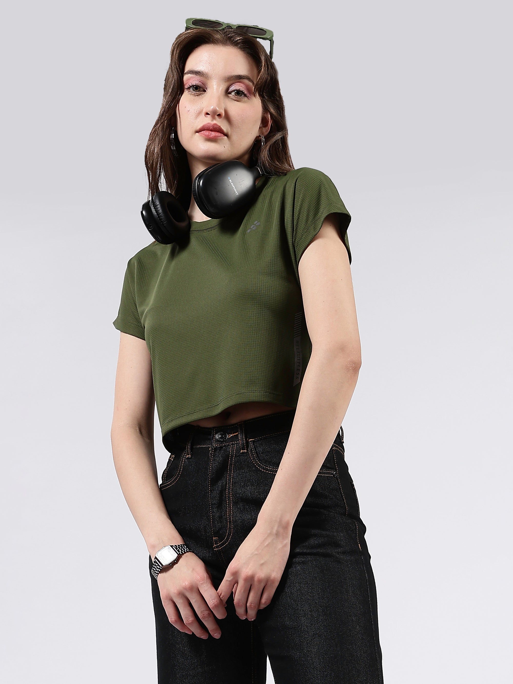 Women Crop Tee
